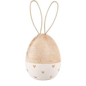 Кошмарный декор кролик коричневый Ø 6x14 см от Clayre & Eef