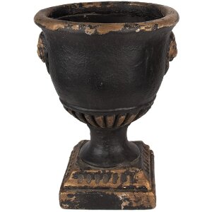 Clayre & Eef 6MG0029 Blumentopf Dekoration Braun...