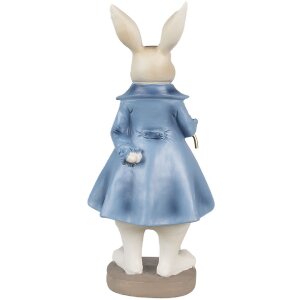 Кролик Clayre & Eef 6PR4017 бежево-синий 12x9x26 см