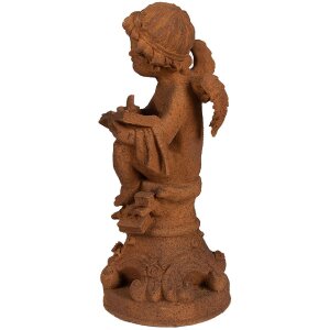 Декоративный ангел Clayre & Eef, коричневый, 16x16x36 см