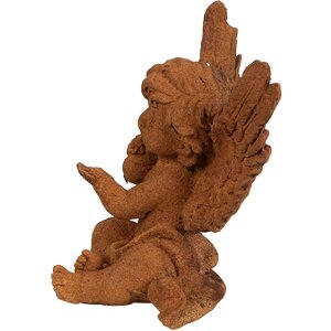 Декоративный ангел Clayre & Eef, коричневый, 9x8x11 см