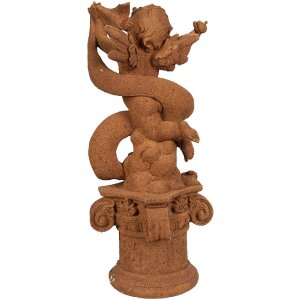 Декоративный ангел Clayre & Eef, коричневый, 13x13x30 см