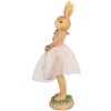 Кролик Clayre & Eef коричневый 7x6x21 см — с тюль-лентой для весны