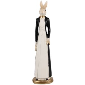 Clayre & Eef 6PR4127 Dekoration Kaninchen Weiß...