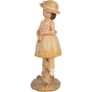 Clayre & Eef 6PR5034 Kinder-Dekoration Beige 9x6x15 cm