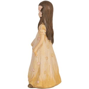 Clayre & Eef 6PR5035 Dekofigur Kind Beige 8x6x15 cm