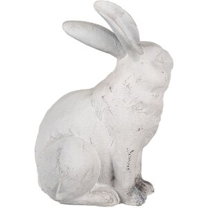Clayre & Eef 6PR5052 Deko-Kaninchen Beige 15x11x21 cm