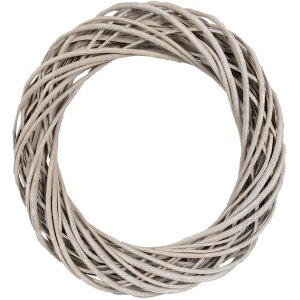 Clayre & Eef 6RO0600L Deko-Kranz Braun 50x9 cm...