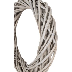 Clayre & Eef 6RO0600L Deko-Kranz Braun 50x9 cm...