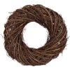 Clayre & Eef 6RO0601 Deko-Kranz Braun 45x12 cm Elegantes Design