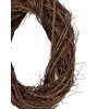 Декоративный венок Clayre & Eef коричневый Ø 35x6 см для интерьера