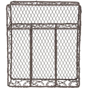 Clayre & Eef 6Y5527 Besteckkasten 31x25x7 cm Braun