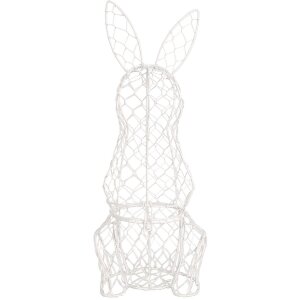 Clayre & Eef 6Y5535 Korb Kaninchen Weiß...