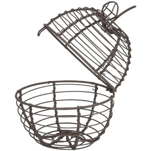 Clayre & Eef 6Y5542 Korb Braun Ø 11x14 cm - Deko & Aufbewahrung