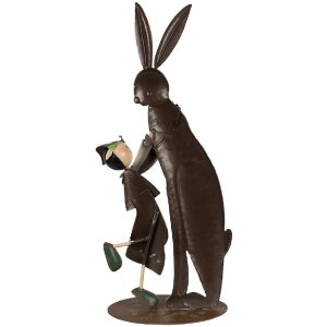 Фигурка кролика Clayre & Eef белая 25x13x57 см