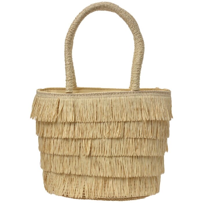 Женская сумка Juleeze JZBG0271BE бежевого цвета в бохо-стиле