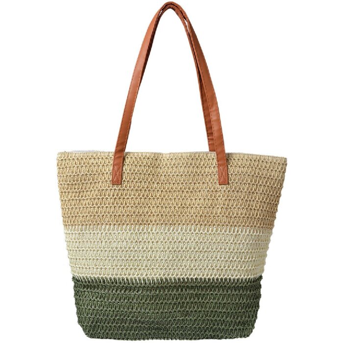 Juleeze JZBG0280 Сумка бежево-зеленая 50x13x40 см Элегантный дизайн для повседневного использования