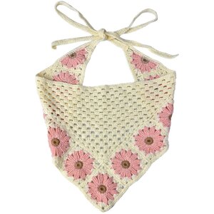 Juleeze JZCBA0005 Kinderbandana Beige Rosa 55 cm...
