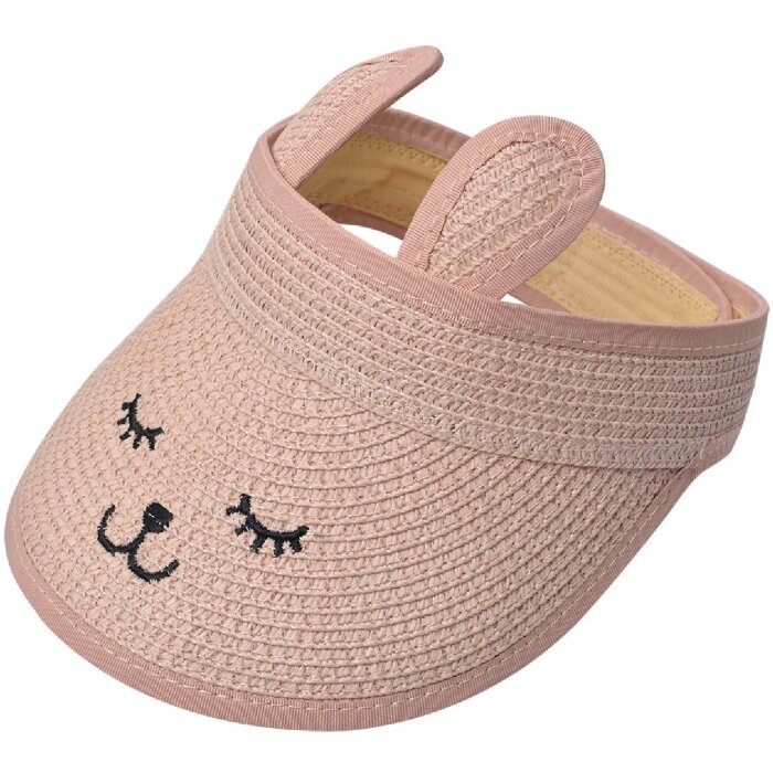 Кепка Juleeze JZCCAP0001 для защиты от солнца для детей розовая, универсальный размер