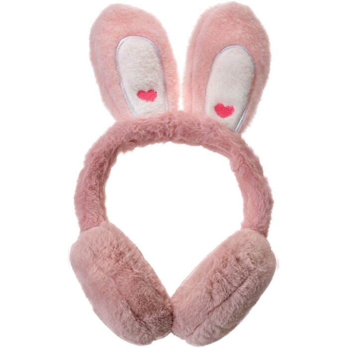Juleeze JZCEW0027P Ohrwärmer Hase Rosa Einheitsgröße Kinder