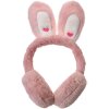 Juleeze JZCEW0027P Ohrwärmer Hase Rosa Einheitsgröße Kinder