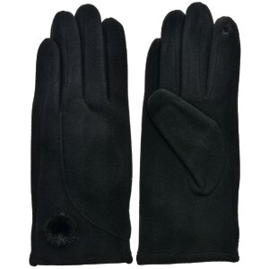 Juleeze JZGL0069 Damen Fleecehandschuhe Schwarz...