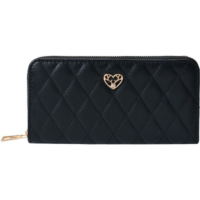 Juleeze JZWA0195Z Стеганый кошелек черный 19x10 см