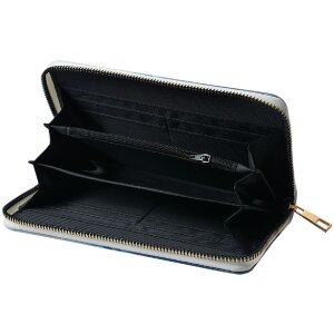 Juleeze JZWA0200 Katzenblick Geldbörse Beige/Blau...