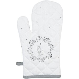 Clayre & Eef LGC44 Ofenhandschuh Katzenmotiv...