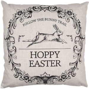 Clayre & Eef RFL22 Kissenhülle Hoppy Easter...