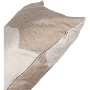 Clayre & Eef RUB24 Kissenhülle Hase Motiv Beige 45x45cm