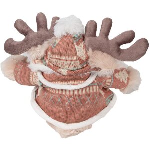 Clayre & Eef TW0599 Мягкая игрушка олень коричневый 22 см