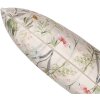 Clayre & Eef WFF22 Чехол для подушки Flora & Fauna 45x45 бежево-зеленый
