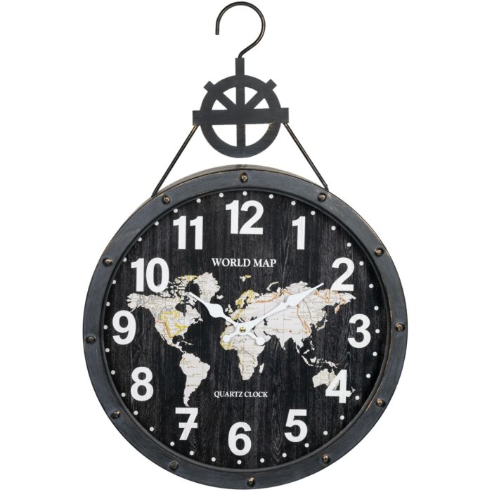 ZEP Wanduhr Pascal 40,5x61x8 cm