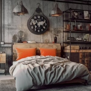 ZEP Wanduhr Pascal 40,5x61x8 cm