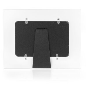 ZEP Деревянная фоторамка Amalia Горизонтальная 10x15 см Белая с красными сердечками