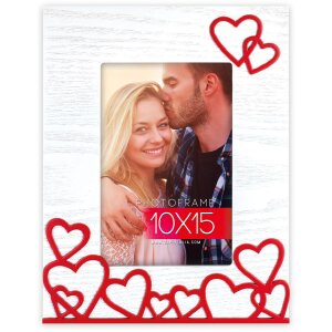 ZEP Holz-Fotorahmen Amalia Vertical 10x15 cm Rot...