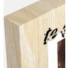 ZEP Holz-Fotorahmen Estella 10x15 cm "te quiero mucho mama" braun
