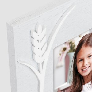 ZEP Holz-Fotorahmen Mara 10x15 cm Goldene florale Verzierungen