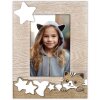 ZEP Holz-Fotorahmen Figaro 10x15 cm Braun Katzenmotiv