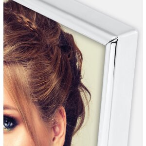 ZEP 120TS01-4R Dreifachbilderrahmen Silber Glanz 3x 10x15cm