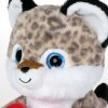 ZEP Leoparden-Teddy mit Herzrahmen 3,5x4,5 cm 16x13x23 cm