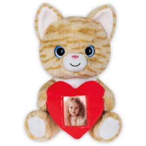 ZEP Katzen-Teddy mit Herzrahmen 3,5x4,5 cm 16x13x23 cm...