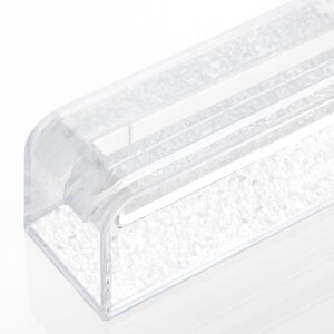 ZEP Glitter-Fotorahmen Wynn Schnee weiß 10x15 cm