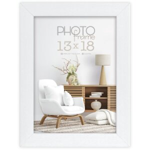 ZEP Bilderrahmen Marconi weiß 10x15 cm Blockprofil