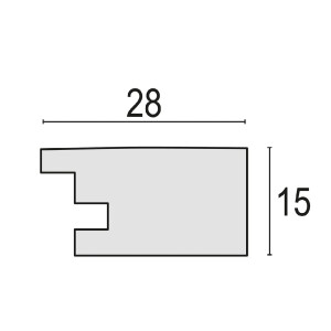 Фоторамка ZEP PS Galileo, коричневая, 13x18 см