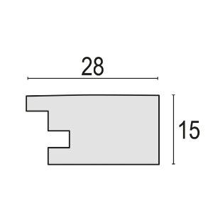 ZEP PS-Fotorahmen Galileo braun 15x20 cm Holzrahmen für Lieblingsfotos