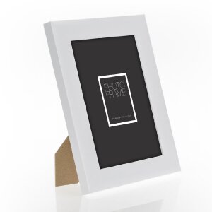 ZEP PS-Fotorahmen Galileo weiß 15x20 cm Holzrahmen für Bilder