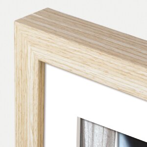 ZEP Bilderrahmen Niki natur 20x20 cm mit Passepartout 15x15 cm