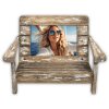 ZEP Holz-Bilderrahmen Cefalù Liegestuhl-Look 10x15 cm 23x15x16 cm